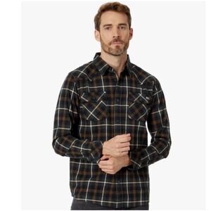 Salty Crew Mens Plaid "Herdman" Green Flannel Button Down Western Normcore Sz XL